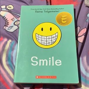 Smile book by Raina Telgemeier